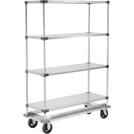 Nexel General Purpose Truck, Steel, 48 in L, 18 in W, 70 in H 241993